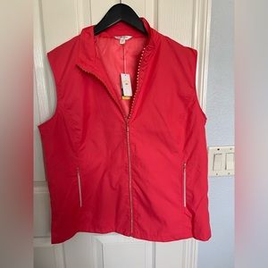 Monterey Club zipper vest